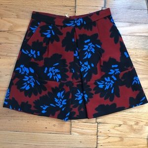 J. Crew Floral Skirt